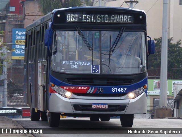 Next Mobilidade - ABC Sistema de Transporte 81.467 na cidade de Santo André, São Paulo, Brasil, por Heitor de Sena Sapaterro. Número da foto: #13267144.
