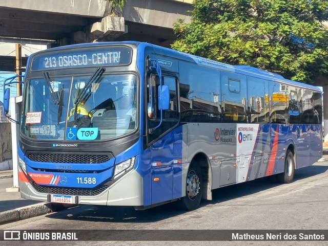 Viação Pirajuçara 11.588 na cidade de Osasco, São Paulo, Brasil, por Matheus Neri dos Santos. Número da foto: #13266492.