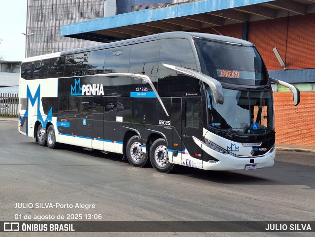 Empresa de Ônibus Nossa Senhora da Penha 65025 na cidade de Porto Alegre, Rio Grande do Sul, Brasil, por JULIO SILVA. Número da foto: #13267366.