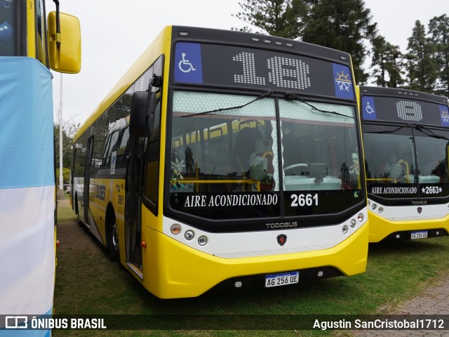 Autobuses Santa Fe 2661 na cidade de Santa Fe, La Capital, Santa Fe, Argentina, por Agustin SanCristobal1712. Número da foto: #13267659.