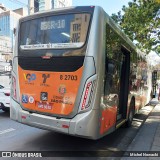 Viação Gato Preto 8 2703 na cidade de São Paulo, São Paulo, Brasil, por Michel Nowacki. Número da foto: #13268408.