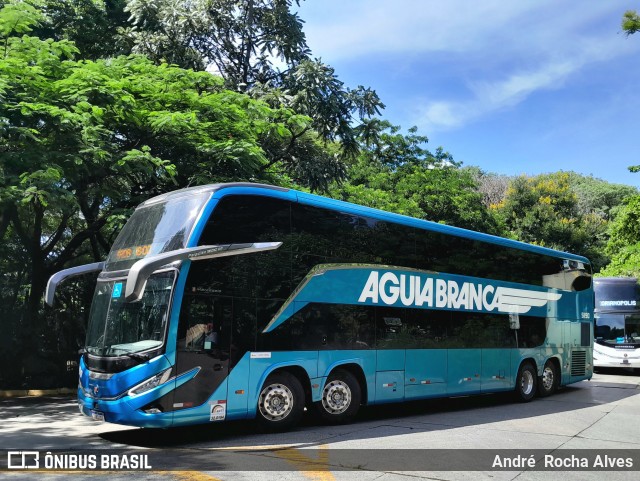 Viação Águia Branca 51190 na cidade de São Paulo, São Paulo, Brasil, por André  Rocha Alves. Número da foto: #13292942.