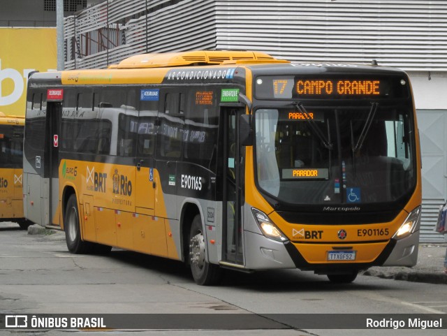 Mobi Rio E901165 na cidade de Rio de Janeiro, Rio de Janeiro, Brasil, por Rodrigo Miguel. Número da foto: #13292205.