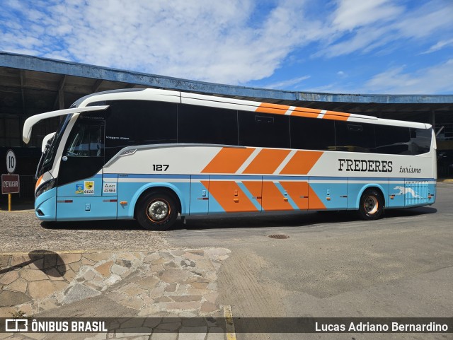 Expresso Frederes > Frederes Turismo 127 na cidade de Porto Alegre, Rio Grande do Sul, Brasil, por Lucas Adriano Bernardino. Número da foto: #13291759.