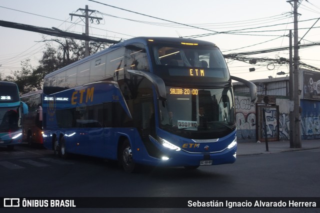 ETM - Empresa de Transporte Maullín 478 na cidade de Estación Central, Santiago, Metropolitana de Santiago, Chile, por Sebastián Ignacio Alvarado Herrera. Número da foto: #13292164.