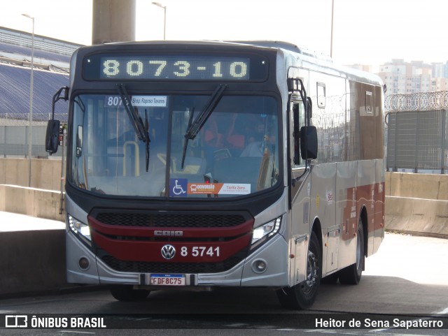 Auto Viação Transcap >> Auto Bless Transportes 8 5741 na cidade de São Paulo, São Paulo, Brasil, por Heitor de Sena Sapaterro. Número da foto: #13292624.