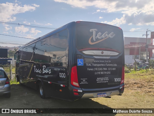 Teac Transportes e Turismo 1000 na cidade de Hortolândia, São Paulo, Brasil, por Matheus Duarte Souza. Número da foto: #13292592.