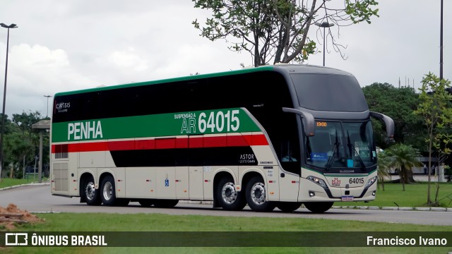 Empresa de Ônibus Nossa Senhora da Penha 64015 na cidade de Florianópolis, Santa Catarina, Brasil, por Francisco Ivano. Número da foto: #13293248.