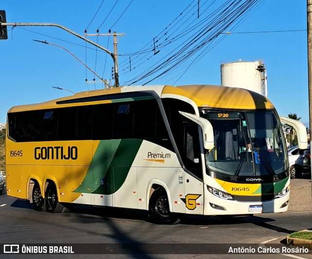 Empresa Gontijo de Transportes 19645 na cidade de Juiz de Fora, Minas Gerais, Brasil, por Antônio Carlos Rosário. Número da foto: #13292851.