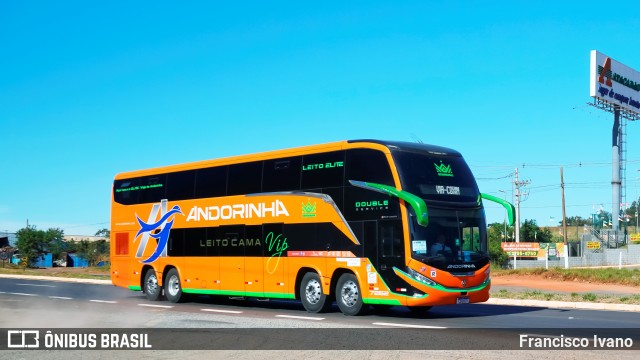 Empresa de Transportes Andorinha 7262 na cidade de Ourinhos, São Paulo, Brasil, por Francisco Ivano. Número da foto: #13293336.