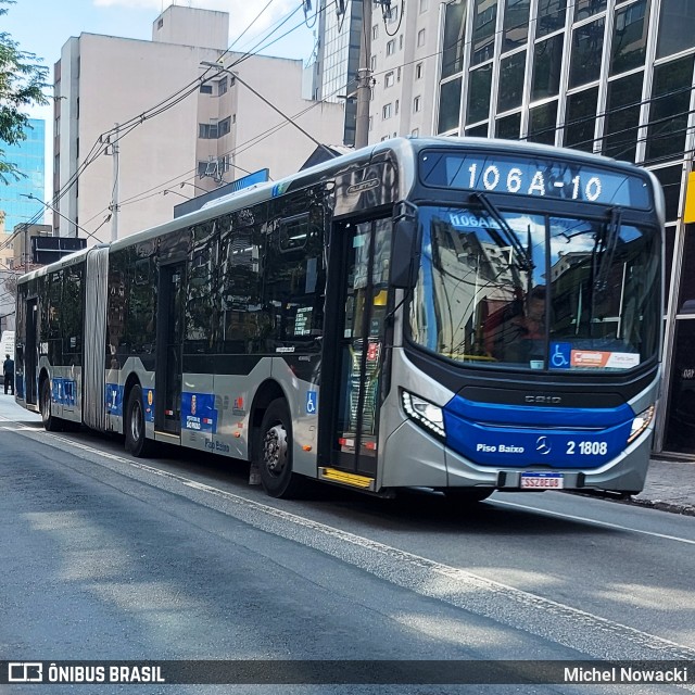 Sambaíba Transportes Urbanos 2 1808 na cidade de São Paulo, São Paulo, Brasil, por Michel Nowacki. Número da foto: #13293024.
