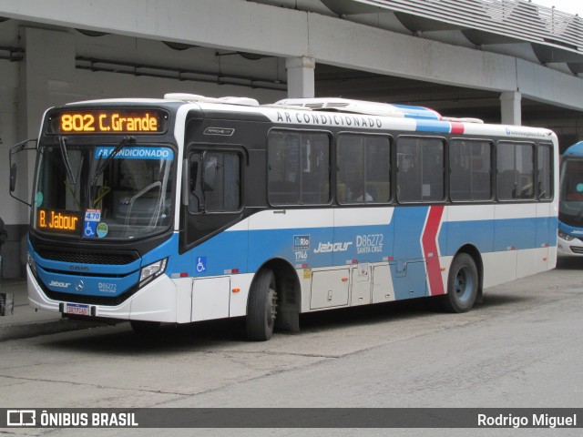 Auto Viação Jabour D86272 na cidade de Rio de Janeiro, Rio de Janeiro, Brasil, por Rodrigo Miguel. Número da foto: #13291982.