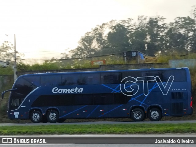 Viação Cometa 721307 na cidade de Embu das Artes, São Paulo, Brasil, por Josivaldo Oliveira. Número da foto: #13291218.