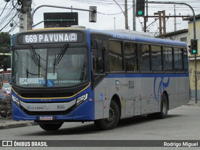 Viação Vila Real B11510 na cidade de Rio de Janeiro, Rio de Janeiro, Brasil, por Rodrigo Miguel. Número da foto: #13291880.