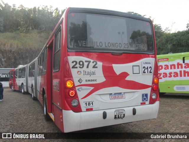Itajaí Transportes Coletivos 2972 na cidade de Campinas, São Paulo, Brasil, por Gabriel Brunhara. Número da foto: #13291464.