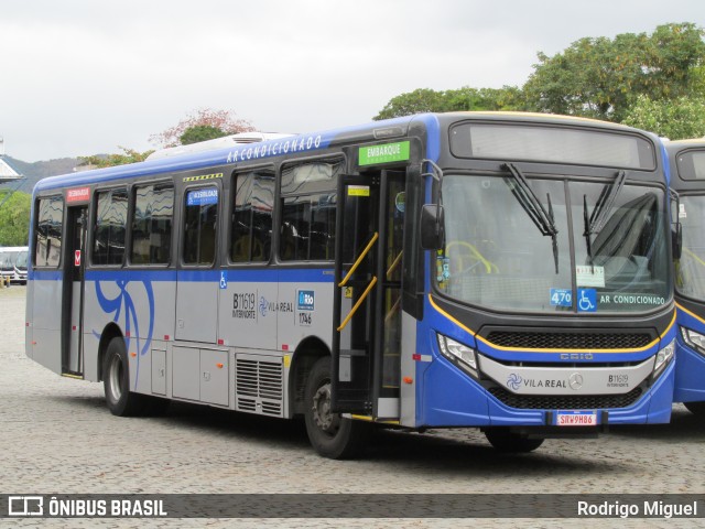 Viação Vila Real B11619 na cidade de Rio de Janeiro, Rio de Janeiro, Brasil, por Rodrigo Miguel. Número da foto: #13291860.