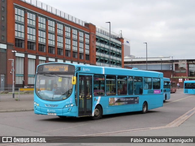 Arriva 3717 na cidade de Derby, Derbyshire, Inglaterra, por Fábio Takahashi Tanniguchi. Número da foto: #13291769.