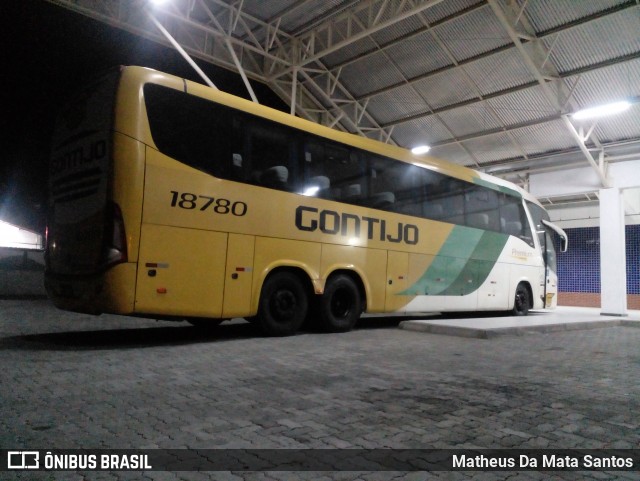 Empresa Gontijo de Transportes 18780 na cidade de Tauá, Ceará, Brasil, por Matheus Da Mata Santos. Número da foto: #13292502.