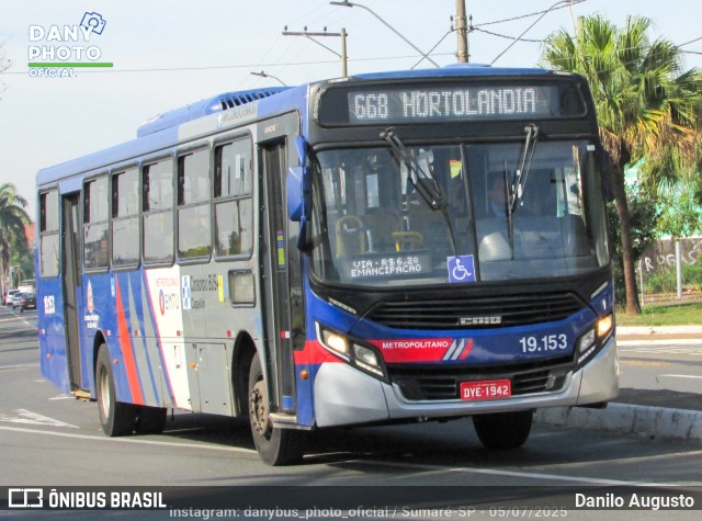 Transportes Capellini 19.153 na cidade de Sumaré, São Paulo, Brasil, por Danilo Augusto. Número da foto: #13290992.