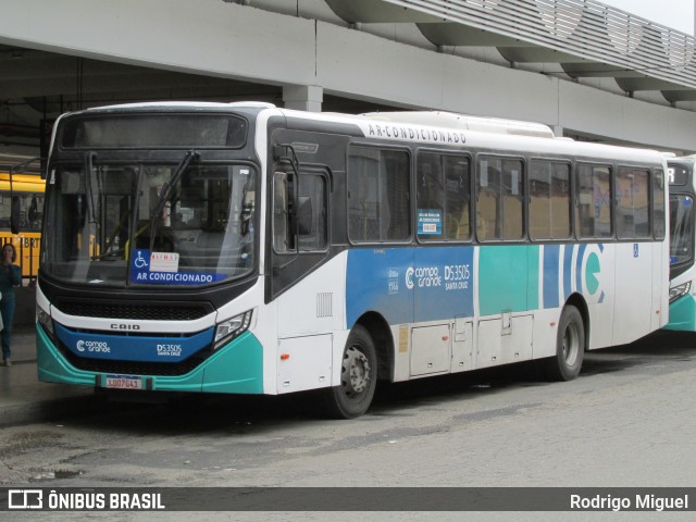 Transportes Campo Grande D53505 na cidade de Rio de Janeiro, Rio de Janeiro, Brasil, por Rodrigo Miguel. Número da foto: #13292022.