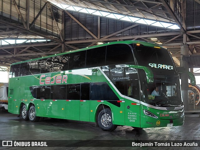 Buses Cejer 102 na cidade de Estación Central, Santiago, Metropolitana de Santiago, Chile, por Benjamín Tomás Lazo Acuña. Número da foto: #13292752.
