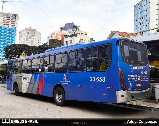 Auto Viação Urubupungá 20.658 na cidade de São Paulo, São Paulo, Brasil, por Valnei Conceição. Número da foto: #13292042.