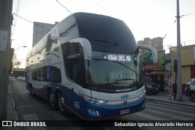 Pullman Eme Bus 165 na cidade de Estación Central, Santiago, Metropolitana de Santiago, Chile, por Sebastián Ignacio Alvarado Herrera. Número da foto: #13292154.