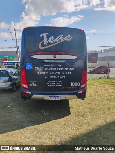 Teac Transportes e Turismo 1000 na cidade de Hortolândia, São Paulo, Brasil, por Matheus Duarte Souza. Número da foto: #13292586.