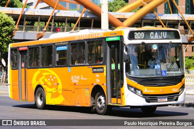 Empresa de Transportes Braso Lisboa A29149 na cidade de Rio de Janeiro, Rio de Janeiro, Brasil, por Paulo Henrique Pereira Borges. Número da foto: #13293167.