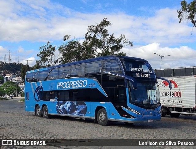 Auto Viação Progresso 6325 na cidade de Caruaru, Pernambuco, Brasil, por Lenilson da Silva Pessoa. Número da foto: #13290939.