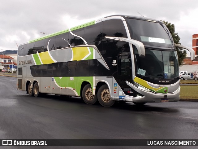 Brasil Sul Linhas Rodoviárias 3865 na cidade de Lages, Santa Catarina, Brasil, por LUCAS NASCIMENTO. Número da foto: #13293210.