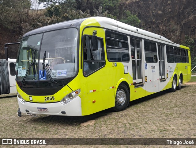 Itajaí Transportes Coletivos 2059 na cidade de Campinas, São Paulo, Brasil, por Thiago José. Número da foto: #13292669.