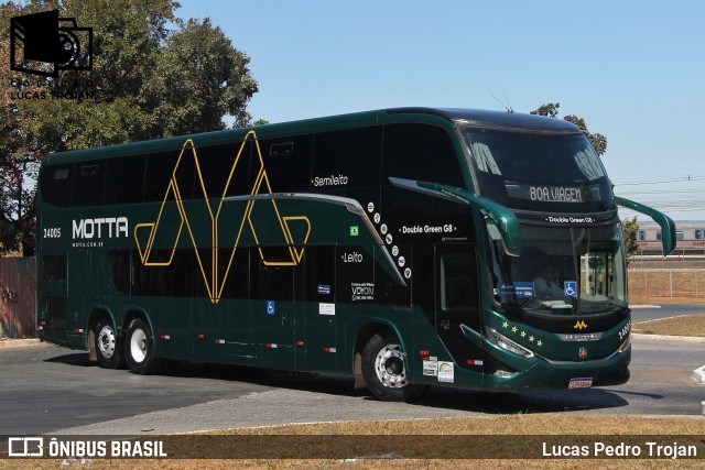 Viação Motta 24005 na cidade de Brasília, Distrito Federal, Brasil, por Lucas Pedro Trojan. Número da foto: #13292319.