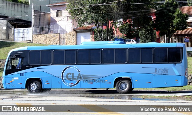 CLA Transportes 3700 na cidade de São Roque, São Paulo, Brasil, por Vicente de Paulo Alves. Número da foto: #13292447.