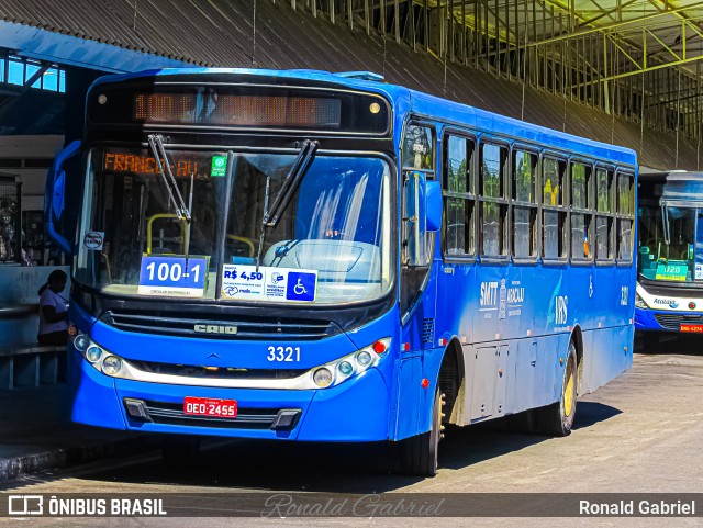 VRS - Viação Roberto Santana 3321 na cidade de Aracaju, Sergipe, Brasil, por Ronald Gabriel. Número da foto: #13290858.