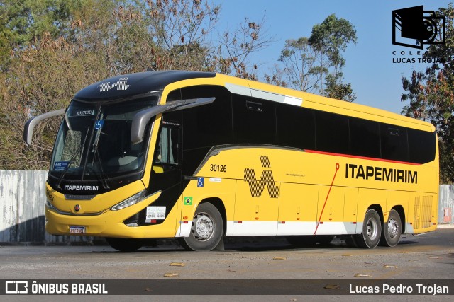 Viação Nova Itapemirim 30126 na cidade de Brasília, Distrito Federal, Brasil, por Lucas Pedro Trojan. Número da foto: #13292324.