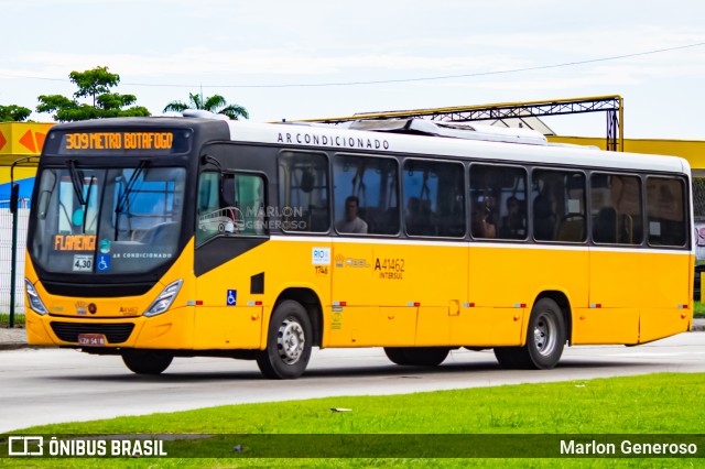 Real Auto Ônibus A41462 na cidade de Rio de Janeiro, Rio de Janeiro, Brasil, por Marlon Generoso. Número da foto: #13292340.