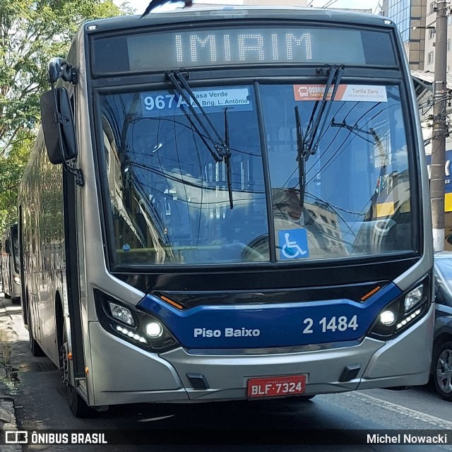 Sambaíba Transportes Urbanos 2 1484 na cidade de São Paulo, São Paulo, Brasil, por Michel Nowacki. Número da foto: #13293015.