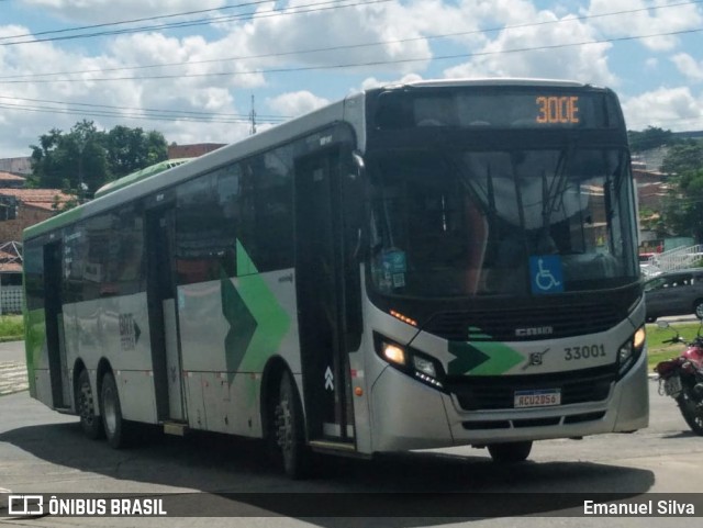 Auto Ônibus São João 33001 na cidade de Feira de Santana, Bahia, Brasil, por Emanuel Silva. Número da foto: #13290995.