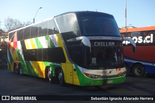 Buses Linatal 213 na cidade de Concepción, Concepción, Bío-Bío, Chile, por Sebastián Ignacio Alvarado Herrera. Número da foto: #13292111.