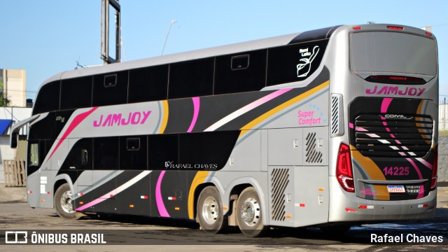 Viação Jam Joy 14225 na cidade de Feira de Santana, Bahia, Brasil, por Rafael Chaves. Número da foto: #13293029.