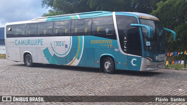 Auto Viação Camurujipe 5024 na cidade de Cruz das Almas, Bahia, Brasil, por Flávio  Santos. Número da foto: #13292784.