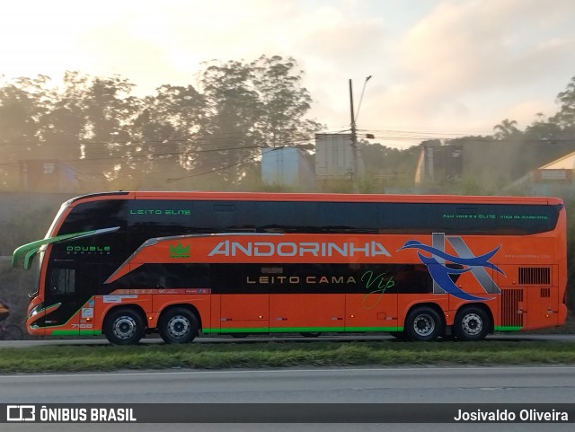 Empresa de Transportes Andorinha 7168 na cidade de Embu das Artes, São Paulo, Brasil, por Josivaldo Oliveira. Número da foto: #13291206.