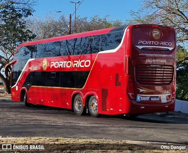 Auto Viação Porto Rico 2401 na cidade de Teresina, Piauí, Brasil, por Otto Danger. Número da foto: #13292957.