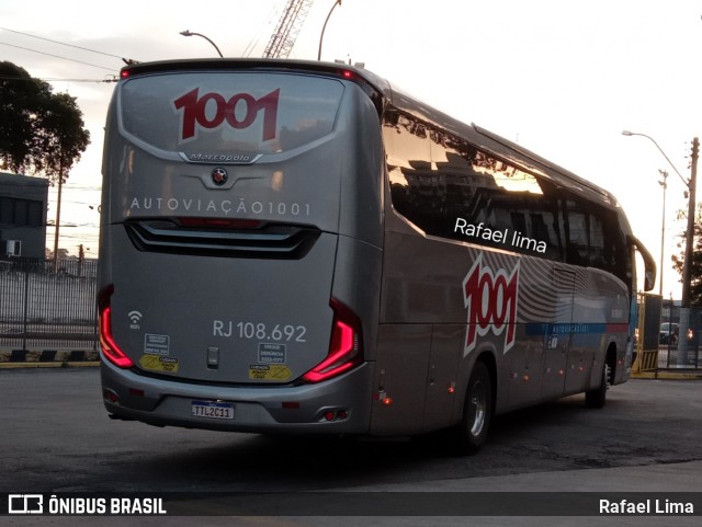 Auto Viação 1001 RJ 108.692 na cidade de Niterói, Rio de Janeiro, Brasil, por Rafael Lima. Número da foto: #13291212.