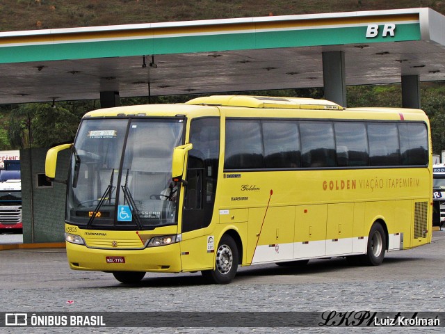Viação Itapemirim 45805 na cidade de Juiz de Fora, Minas Gerais, Brasil, por Luiz Krolman. Número da foto: #13292262.