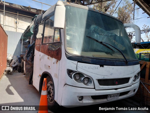 Sucata e Desmanches COMISA BUSES na cidade de Quinta Normal, Santiago, Metropolitana de Santiago, Chile, por Benjamín Tomás Lazo Acuña. Número da foto: #13290670.