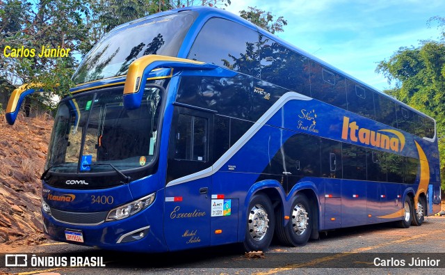 Viação Itaúna 3400 na cidade de Caldas Novas, Goiás, Brasil, por Carlos Júnior. Número da foto: #13291566.