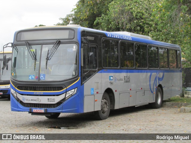 Viação Vila Real B11546 na cidade de Rio de Janeiro, Rio de Janeiro, Brasil, por Rodrigo Miguel. Número da foto: #13291848.