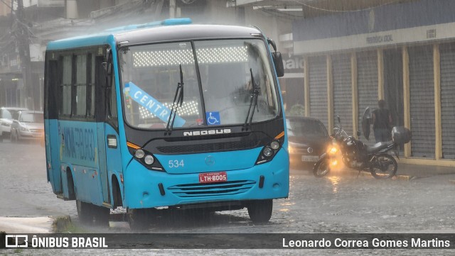 FAOL - Friburgo Auto Ônibus 534 na cidade de Nova Friburgo, Rio de Janeiro, Brasil, por Leonardo Correa Gomes Martins. Número da foto: #13293178.